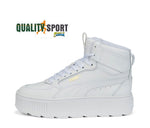 Puma Karmen Rebelle Mid Bianco Scarpe Shoes Donna Sportive Sneakers 387213 01