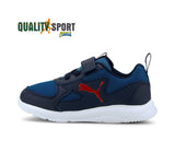 Puma Fun Racer Blu Scarpe Shoes Bambino Sportive Sneakers Running 192971 03