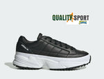 Adidas Kiellor Nero Pelle Scarpe Shoes Donna Sportive Sneakers EF5621