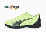 Puma Ultra Play TT Giallo Fluo Scarpe Bambino Sportive Calcetto Soccer 106926 01