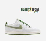 Nike Court Vision Lo NN Bianco Verde Scarpe Uomo Sportive Sneakers FJ5480 100