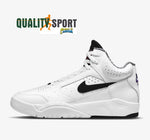 Nike Air Flight Lite Mid Bianco Nero Scarpe Uomo Sportive Sneakers DJ2518 100