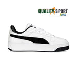 Puma Carina Street Logo Power Bianco Scarpe Donna Sportive Sneakers 389393 01