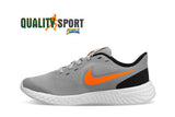 Nike Revolution 5 Grigio Scarpe Shoes Ragazzo Sportive Palestra BQ5671 007