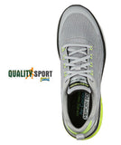 Skechers Glide Step Grigio Scarpe Uomo Sportive Running Palestra 232268 GRY