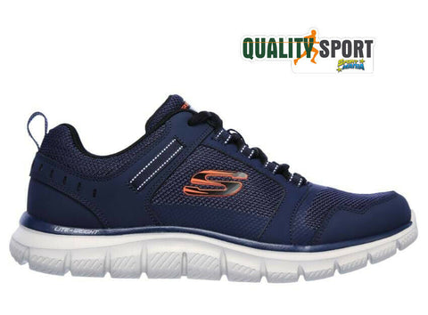 Skechers Track Knockhill Blu Scarpe Uomo Sportive Running Palestra 232001 NVOR