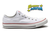 Converse All Star OX Bianco Optical White Scarpe Sportive Sneakers M7652C