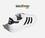 Adidas Superstar Bianco Nero Scarpe Uomo Shoes Sportive Sneakers C77124