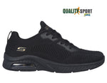 Skechers Squad Air Nero Scarpe Shoes Donna Sportive Palestra Running 117378 BBK