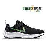 Nike Star Runner Nero Verde Scarpe Shoes Bambino Sportive Sneakers DA2777 006