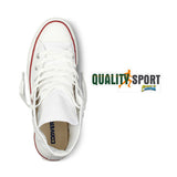 Converse All Star Chuck Taylor Hi Bianco Scarpe Shoes Sneakers M7650C