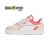 Puma Caven Bianco Rosa Fucsia Scarpe Shoes Donna Sportive Sneakers 385051 08