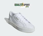Adidas Sleek Super Bianco Scarpe Shoes Donna Sportive Sneakers EF8858
