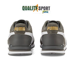 Puma ST Runner V3 SD Grigio Suede Scarpe Shoes Uomo Sportive Sneakers 387646 02