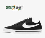 Nike Court Legacy Canvas Nero Bianco Scarpe Uomo Sportive Sneakers CW6539 002
