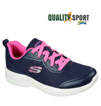 Skechers Dynamight 2.0 Blu Scarpe Shoes Donna Sportive Palestra 149541 NVHP