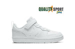 Nike Court Borough Low 2 Bianco Scarpe Bambino Sportive Sneakers BQ5451 100