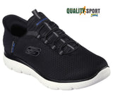 Skechers Slip-Ins Summits Nero Scarpe Shoes Uomo Sportive Sneakers 232457 BLK