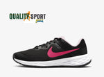 Nike Revolution 6 Nero Fucsia Scarpe Shoes Donna Sportive Running DD1096 007