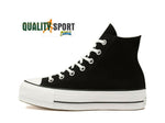 Converse CT AS Lift Hi Nero Scarpe Shoes Donna Sportive Sneakers 560845C