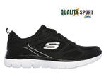 Skechers Summits Suited Nero Scarpe Shoes Donna Sportive Running 12982 BKW