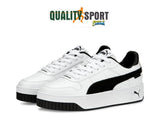 Puma Carina Street Logo Power Bianco Scarpe Donna Sportive Sneakers 389393 01