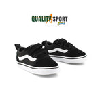 Vans Ward V Nero Bianco Scarpe Infant Bambino Sportive Sneakers VN0A4BTFIJU1