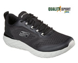 Skechers Overhaul 2 Nero Scarpe Shoes Uomo Sportive Running Palestra 232288 BLK