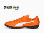 Puma Rapido TT Arancione Scarpe Uomo Sportive Calcetto Soccer 106574 08