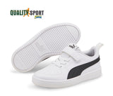 Puma Rickie Bianco Nero Scarpe Shoes Bambino Sportive Sneakers 385836 03
