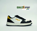 Fila Vento Court Nero Bianco Scarpe Ragazzo Sportive Sneakers FFT0080 83324