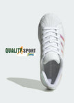 Adidas Superstar Bianco Iridescente Donna Scarpe Sportive Sneakers FV3139