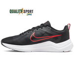 Nike Downshifter 12 Nero Rosso Scarpe Uomo Sportive Running Palestra DD9293 003