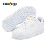 Puma Caven Bianco Verde Scarpe Shoes Bambino Sportive Sneakers 382057 06