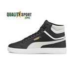 Puma Shuffle Mid Nero Bianco Scarpe Shoes Uomo Sportive Sneakers 380748 02