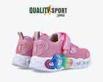 Skechers Lights Love Prism Rosa Scarpe Bambina Sportive Sneakers 303751L PKMT