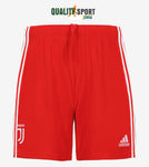 Adidas Juventus Pantaloncino Trasferta Away Rosso Uomo Short 2019 - 2020 DW5458