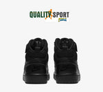 Nike Court Borough Mid Nero Scarpe Shoes Ragazzo Donna Sneakers CD7782 001