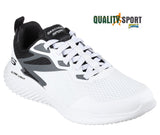 Skechers Bounder Belgrade Bianco Scarpe Shoes Uomo Sportive Sneakers 232376 WBK