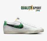 Nike Blazer Low '77 Bianco Verde Scarpe Shoes Uomo Sportive Sneakers DV0801 100