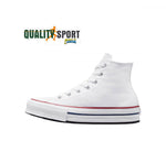 Converse CT AS Eva Lift Hi Bianco Scarpe Shoes Donna Sportive Sneakers 272856C