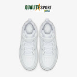 Nike Court Borough Mid Bianco Scarpe Bambino Sportive Sneakers CD7783 100