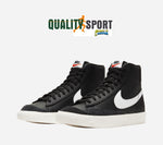 Nike Blazer Mid '77 VNTG Nero Bianco Scarpe Uomo Sportive Sneakers BQ6806 002