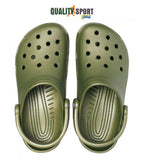 Crocs Classic Sabot Verde Militare Uomo Ciabatta Originale 10001 309 ARMY