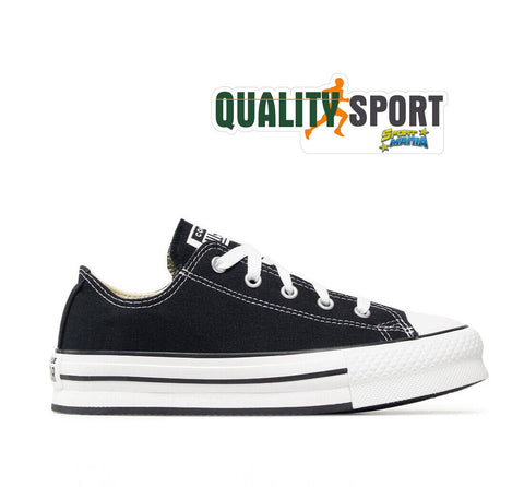 Converse CT AS Eva Lift OX Nero Scarpe Shoes Donna Sportive Sneakers 272857C