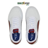 Puma Caven Bianco Bordeaux Scarpe Shoes Ragazzo Sportive Sneakers 382056 08