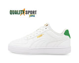 Puma Caven Bianco Verde Scarpe Shoes Ragazzo Donna Sportive Sneakers 382056 06