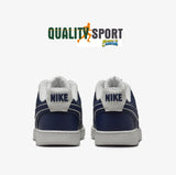 Nike Court Vision Lo NN Blu Bianco Scarpe Uomo Sportive Sneakers DR9514 400