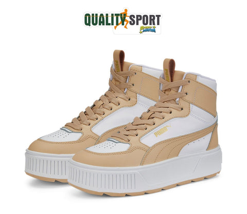 Puma Karmen Rebelle Mid Bianco Scarpe Shoes Donna Sportive Sneakers 387213 04