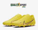 Nike Vaport 15 Club FG Mercurial Giallo Scarpe Uomo Sportive Calcio DJ5963 780